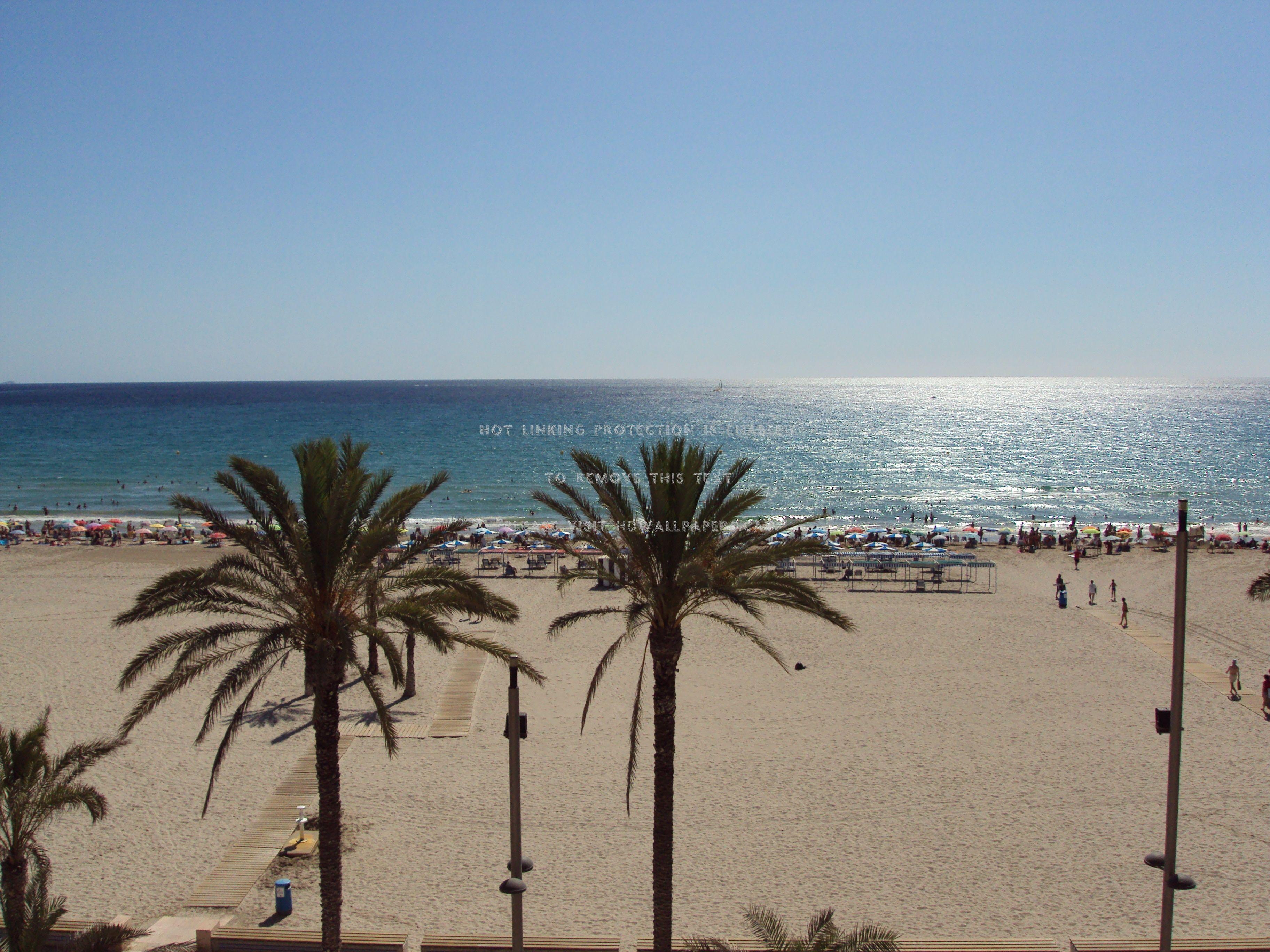 3648x2736 san juan beach alicante spain early nature