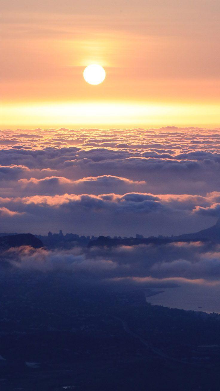 736x1308 Reminiscing Summer With 26 Sunny iPhone Xs Wallpaper. Preppy Wallpaper. Preppy wallpaper, Landscape picture, Orange sky