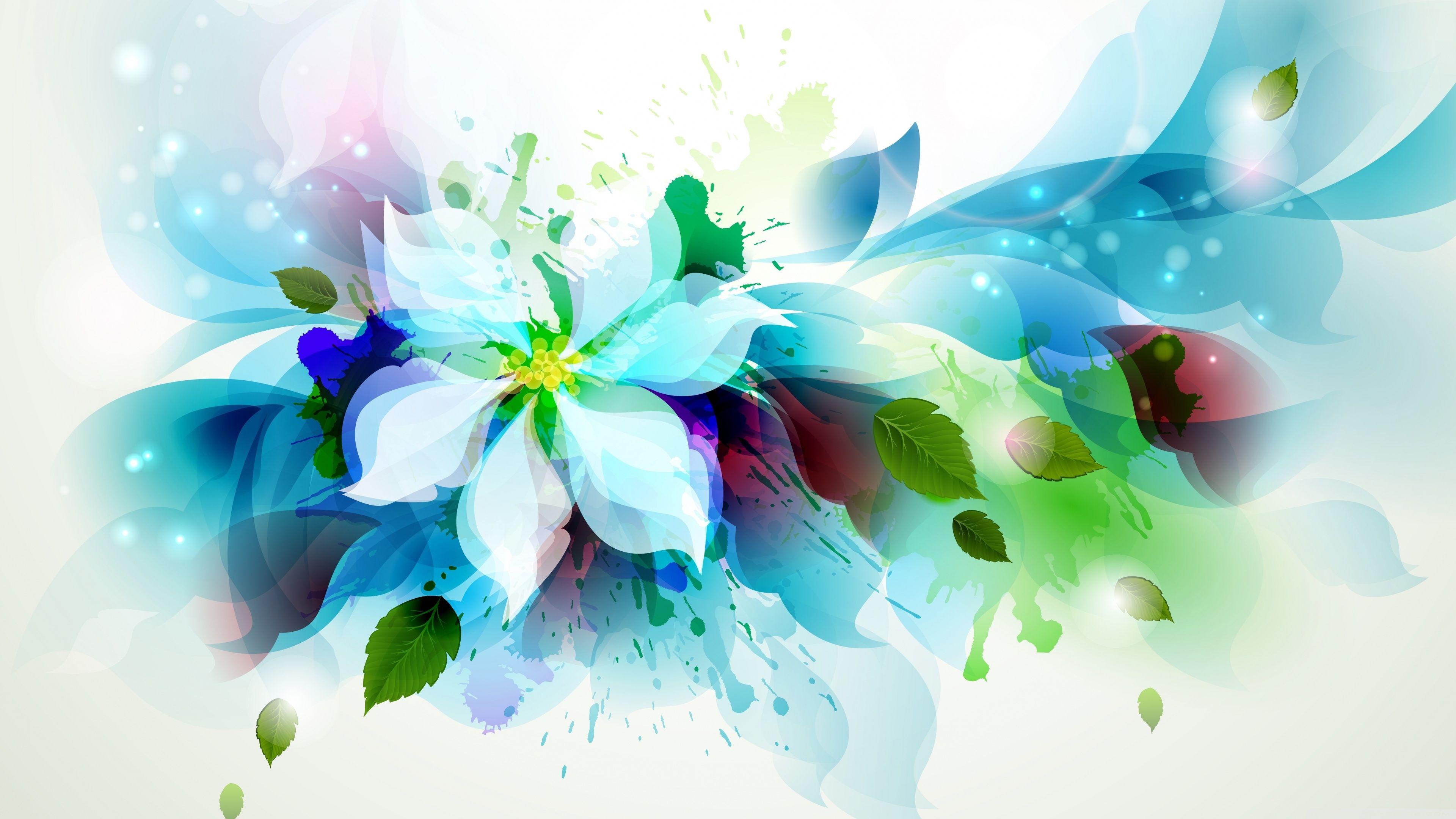 3840x2160 Abstract Flower ❤ 4K HD Desktop Wallpaper for 4K Ultra HD TV • Wide