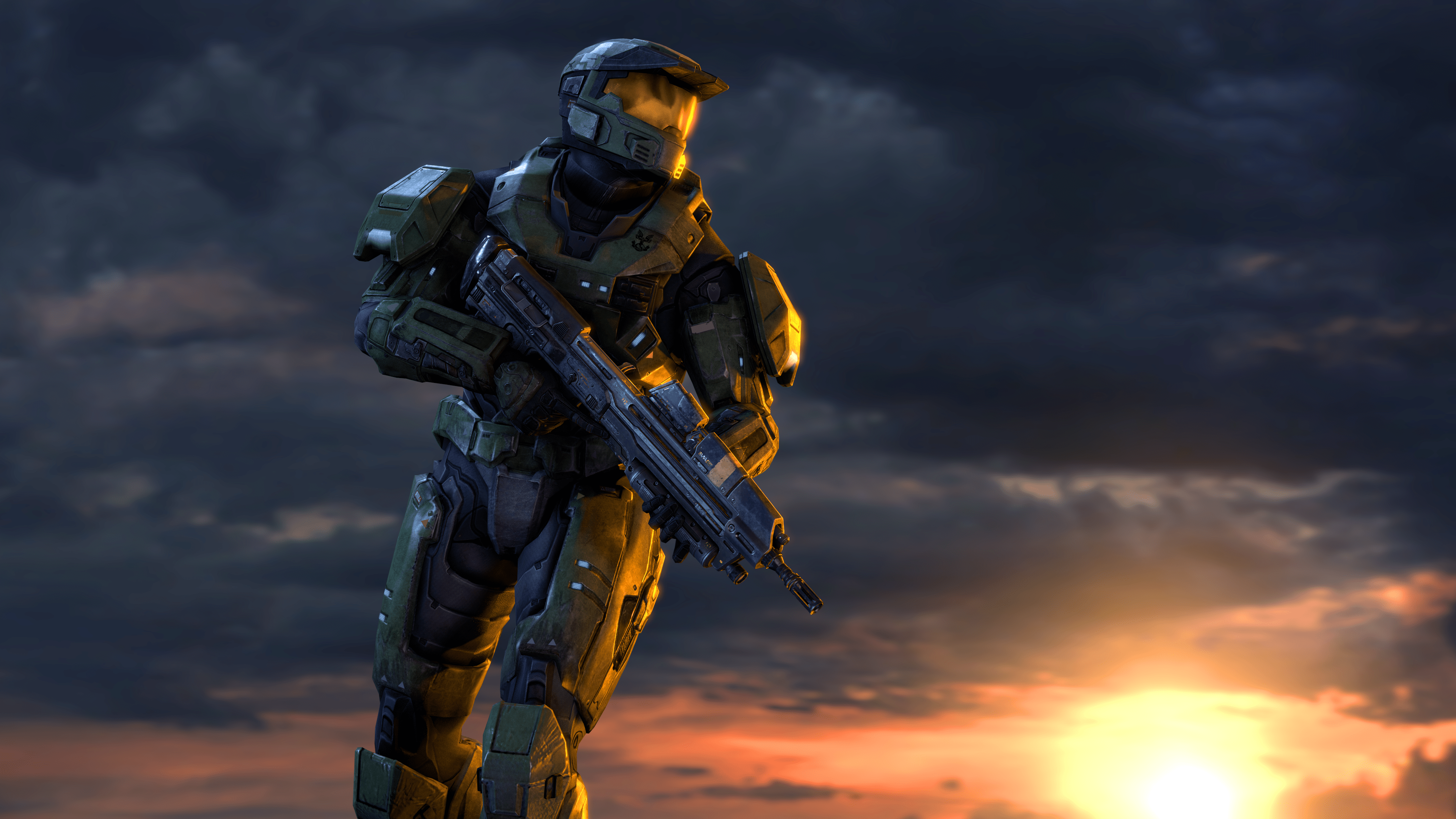 3840x2160 Halo 3 Spartan Armor 4K Wallpaper