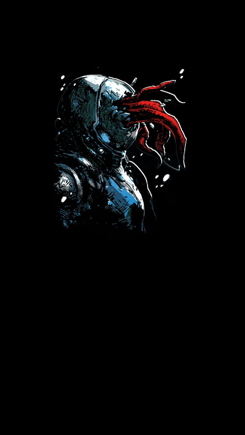 800x1422 Barotrauma Husk, alien, barotrauma, fiction, husk, space, HD phone wallpaper