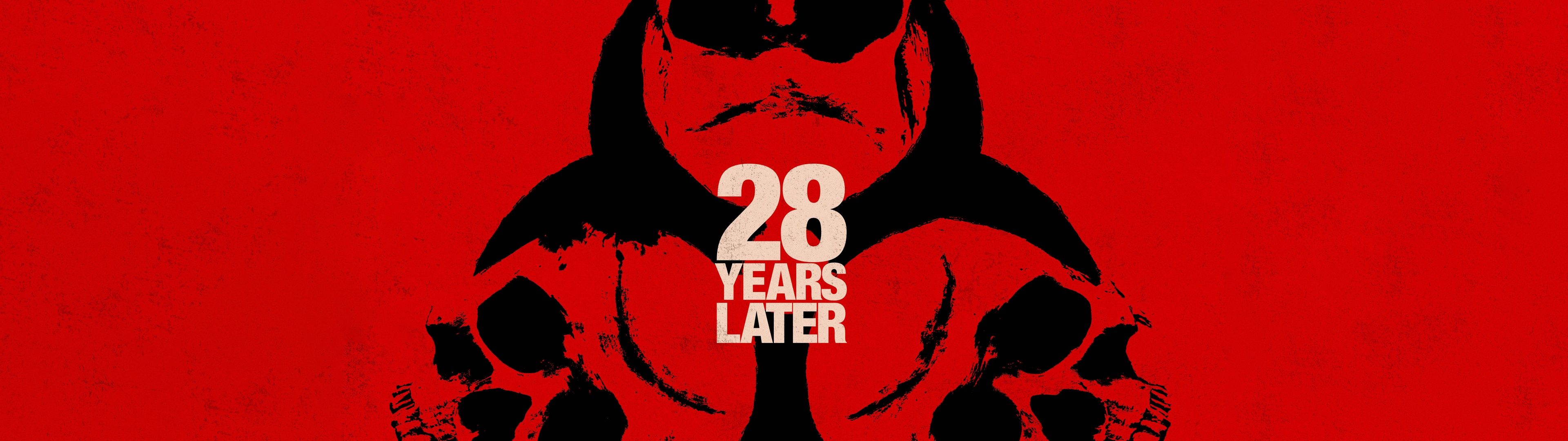 3840x1080 Years Later Wallpaper 4K, 8K, 2025 Movies, Red background