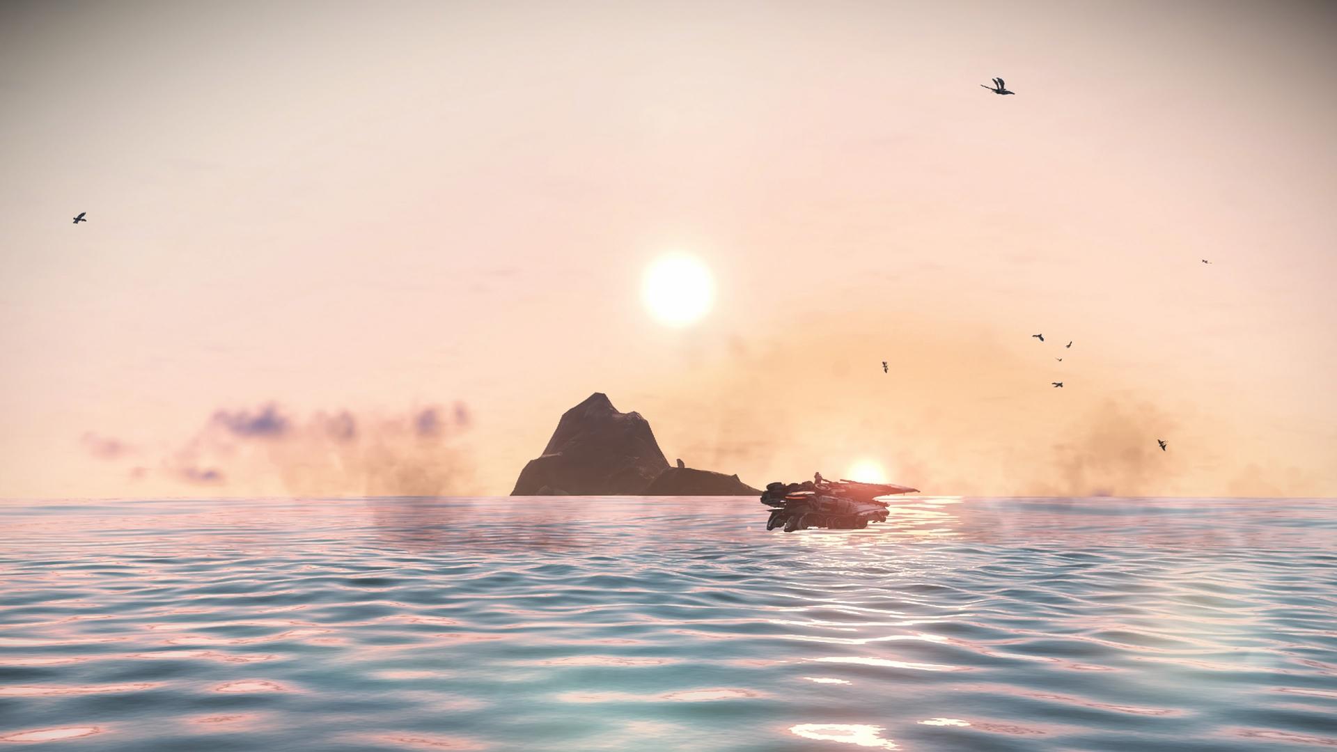 1920x1080 Islands on a Waterworld (Worlds 2)