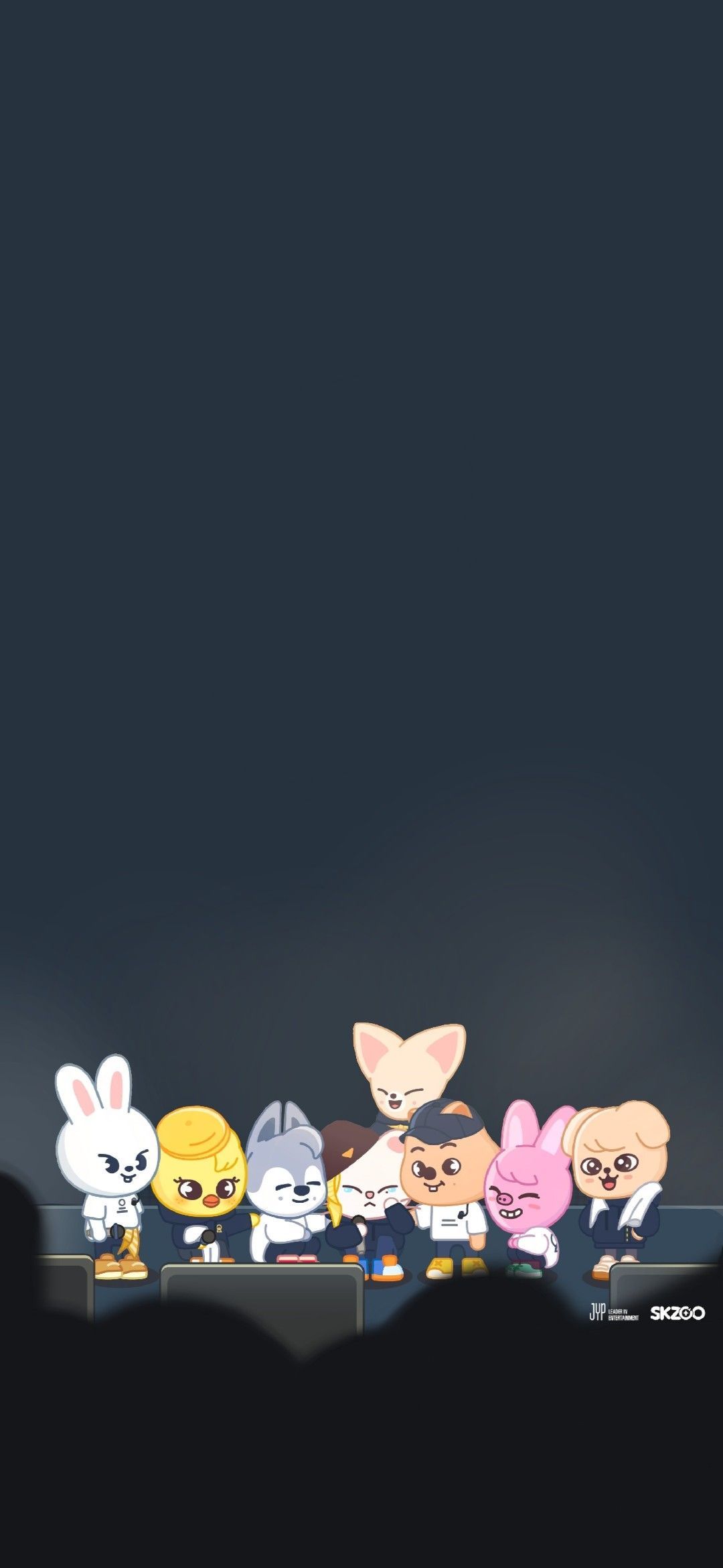 1080x2340 Stray Kids And Skzoo Wallpaper