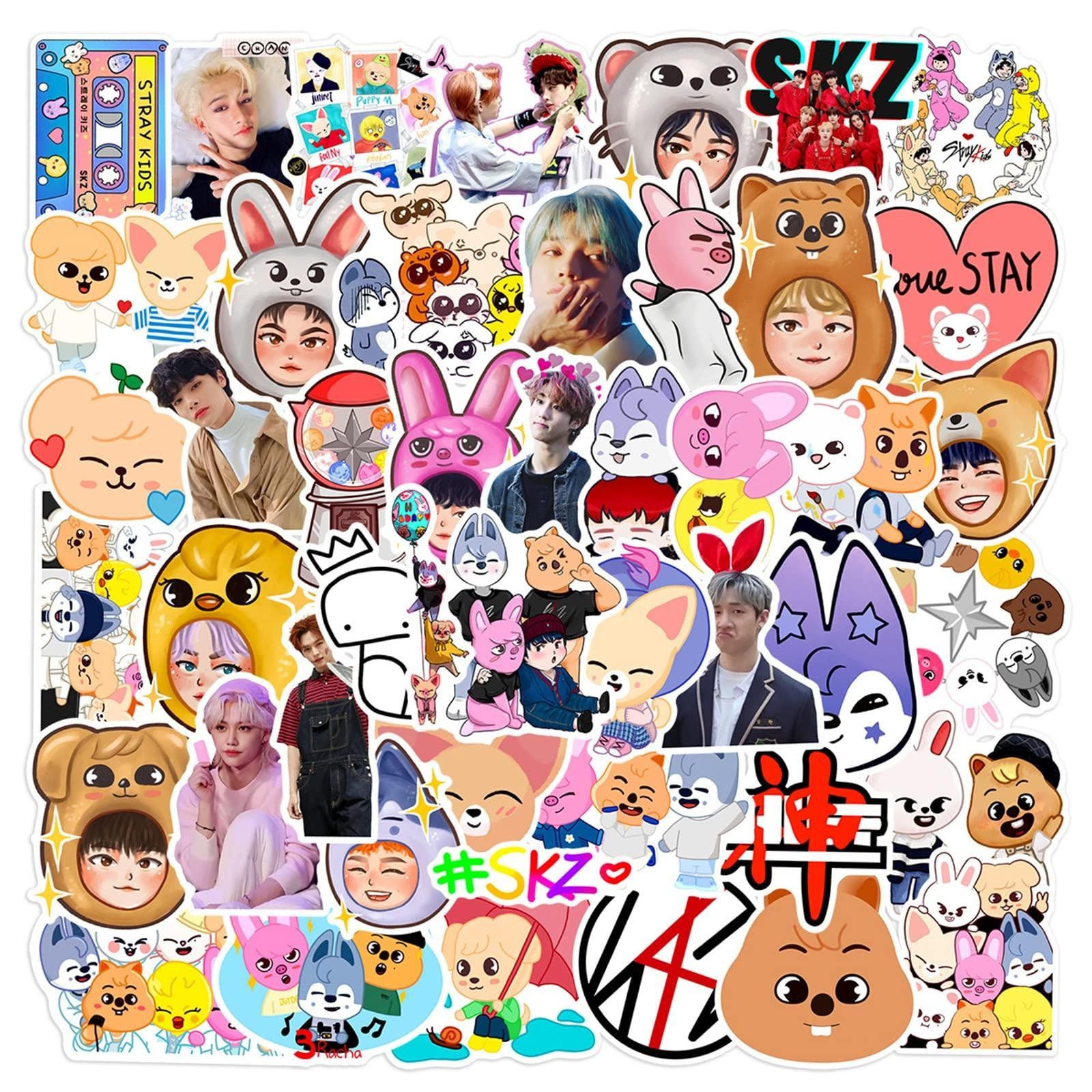 1600x1600 Stickers Stray Kids Stray Kids Skzoo Stickers (Pack Of 50)