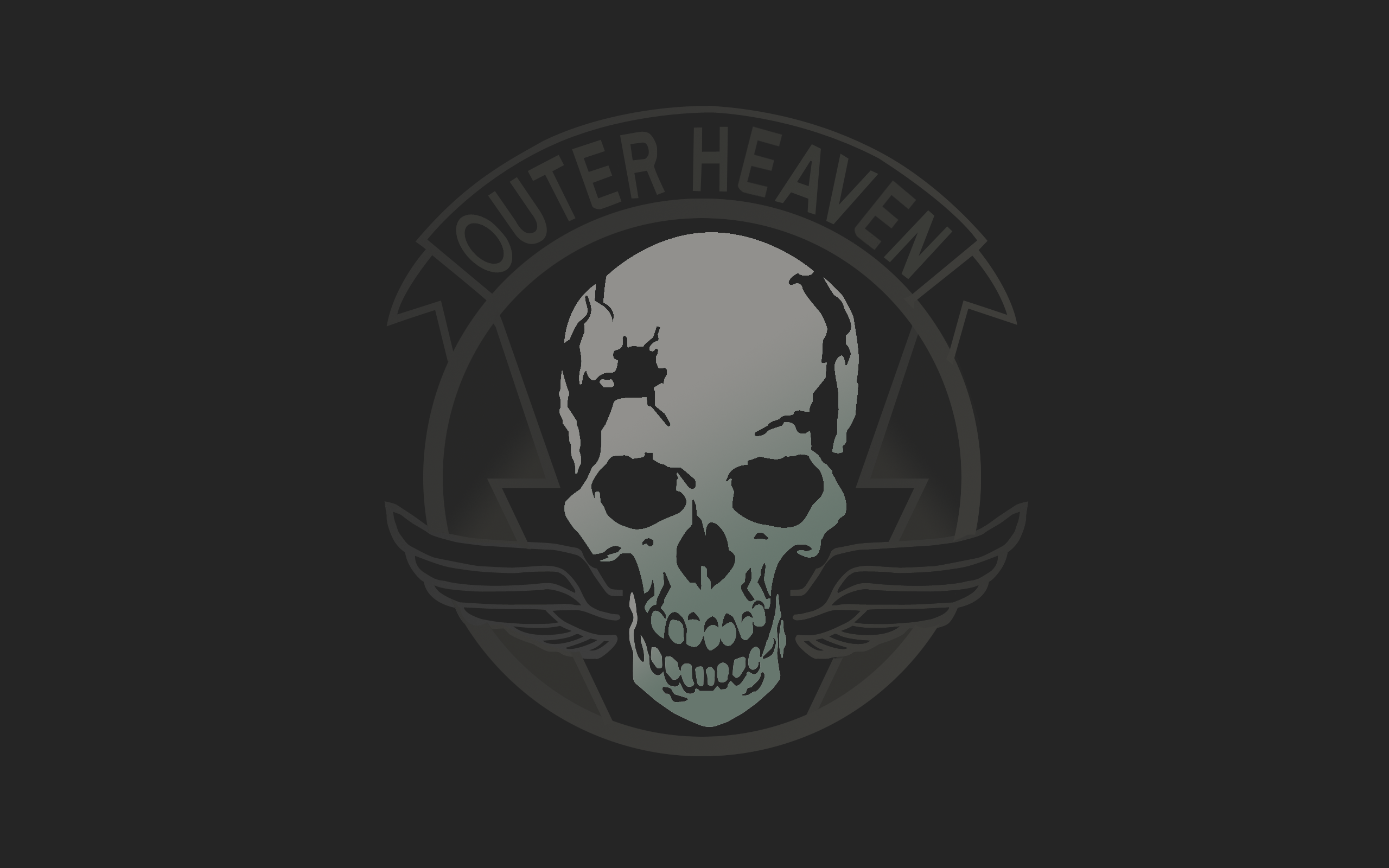 2560x1600 Outer heaven wallpaper I made [2560x1600]