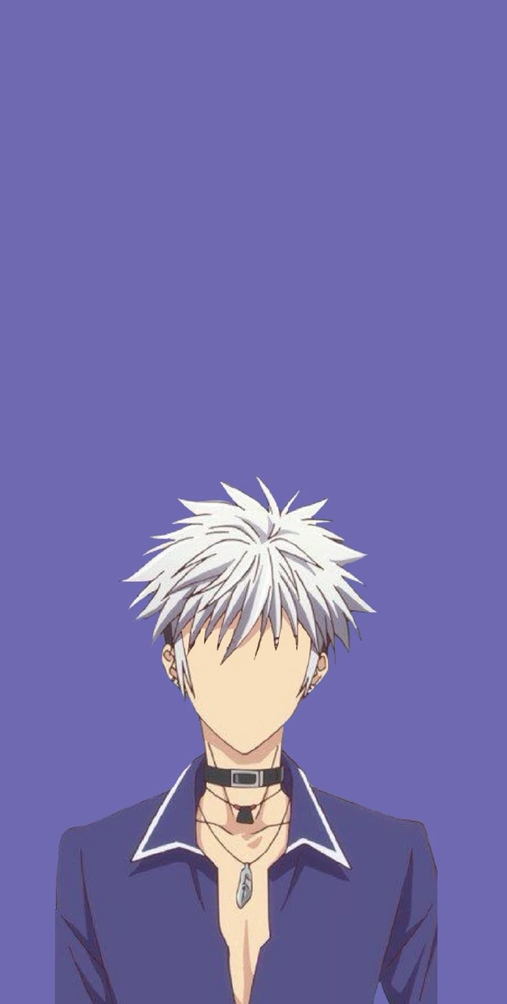 736x1458 Hatsuharu Sohma=minimalist wallpaper