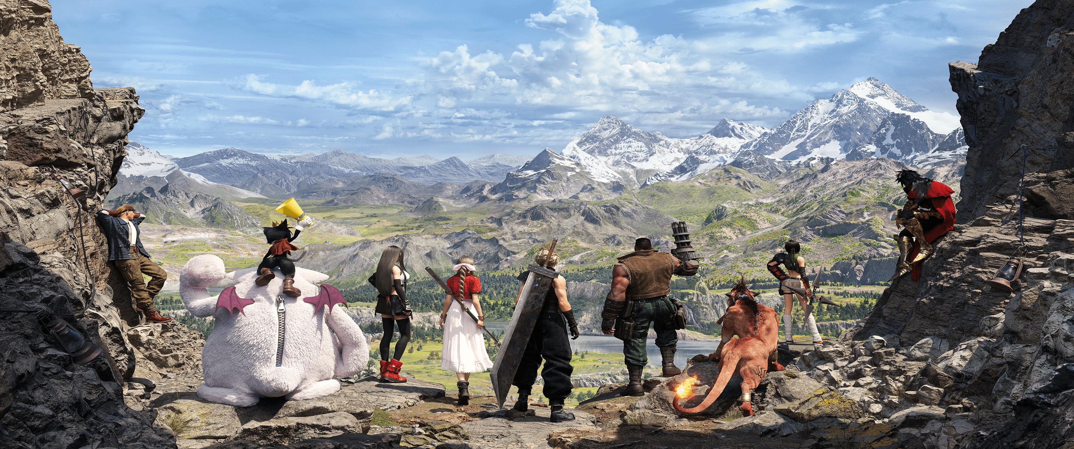 3440x1440 Final Fantasy VII Remake + Rebirth [3440x1400]