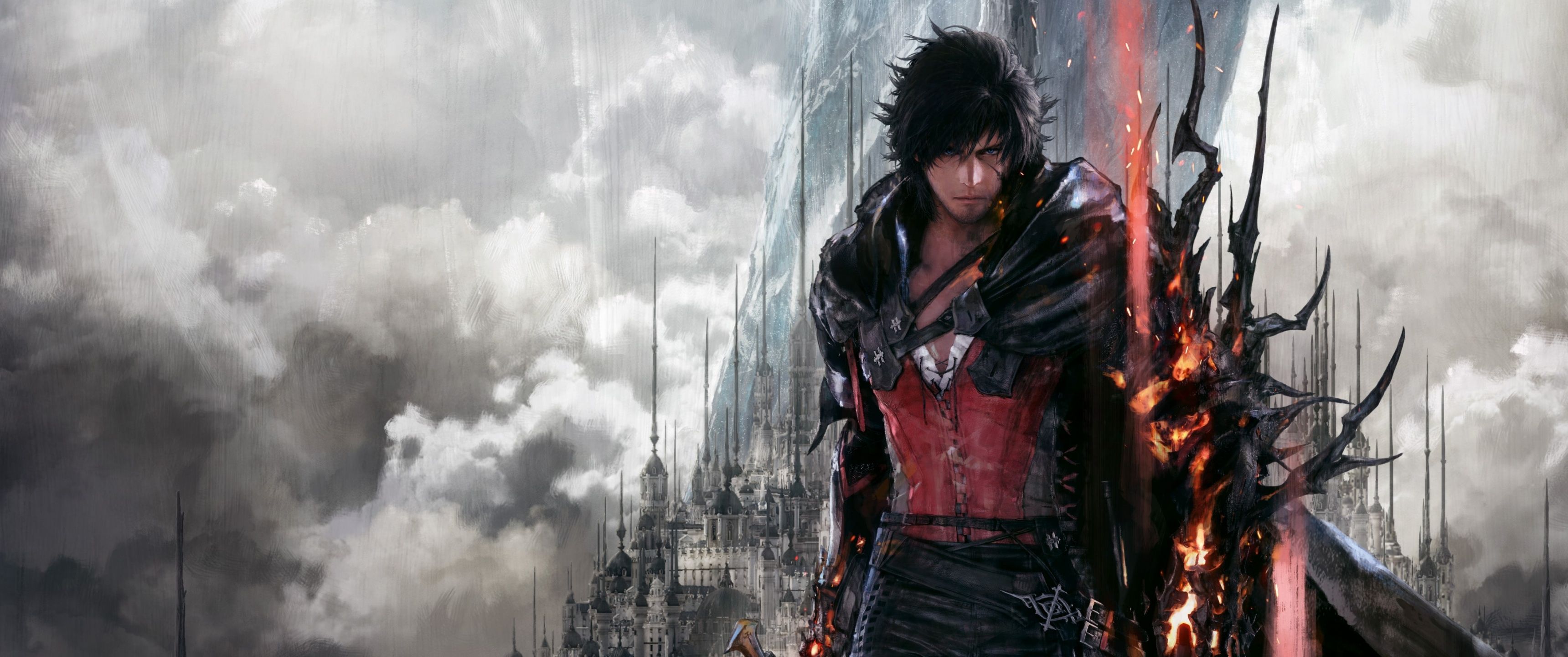 3440x1440 Clive Rosfield Wallpaper 4K, Final Fantasy 16