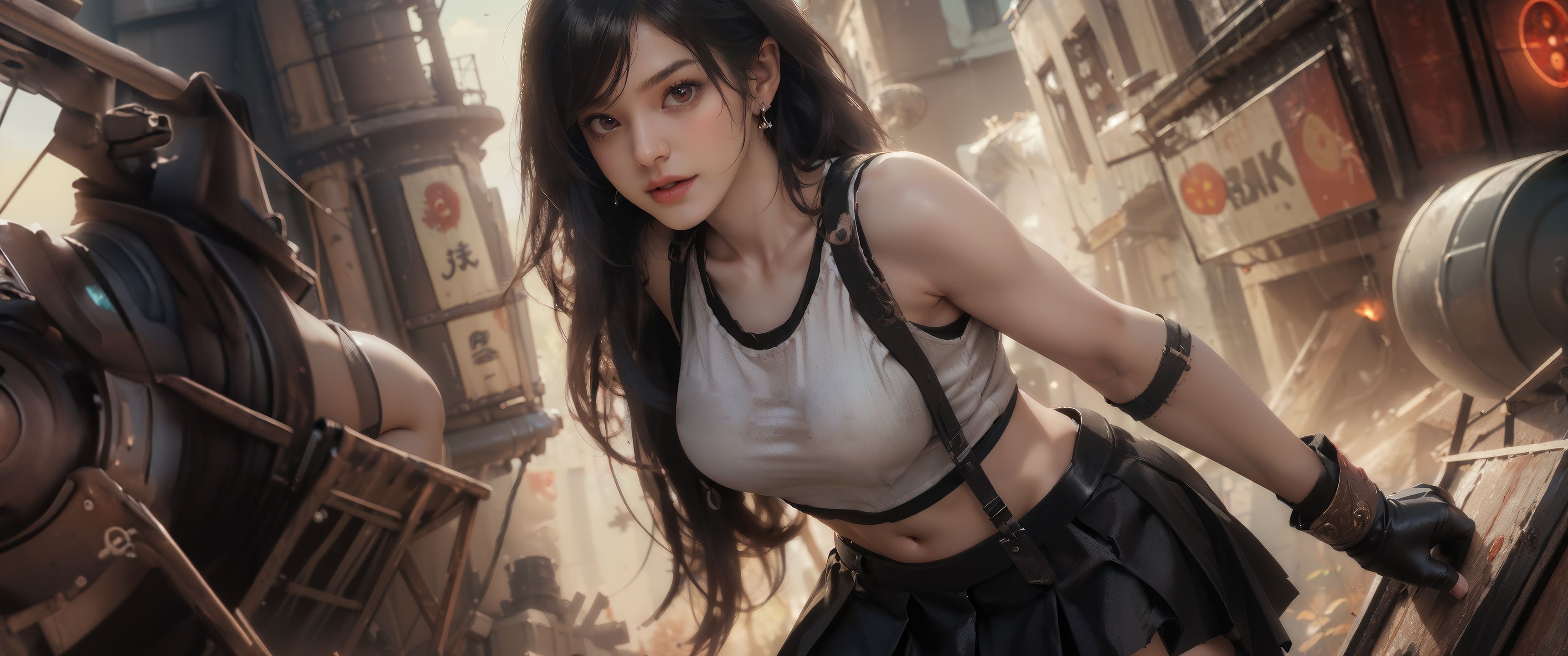 3440x1440 Tifa Final Fantasy 7 UltraWide Quad HD 1440P , HD 4k Wallpaper , Image, Background, Photos and Picture
