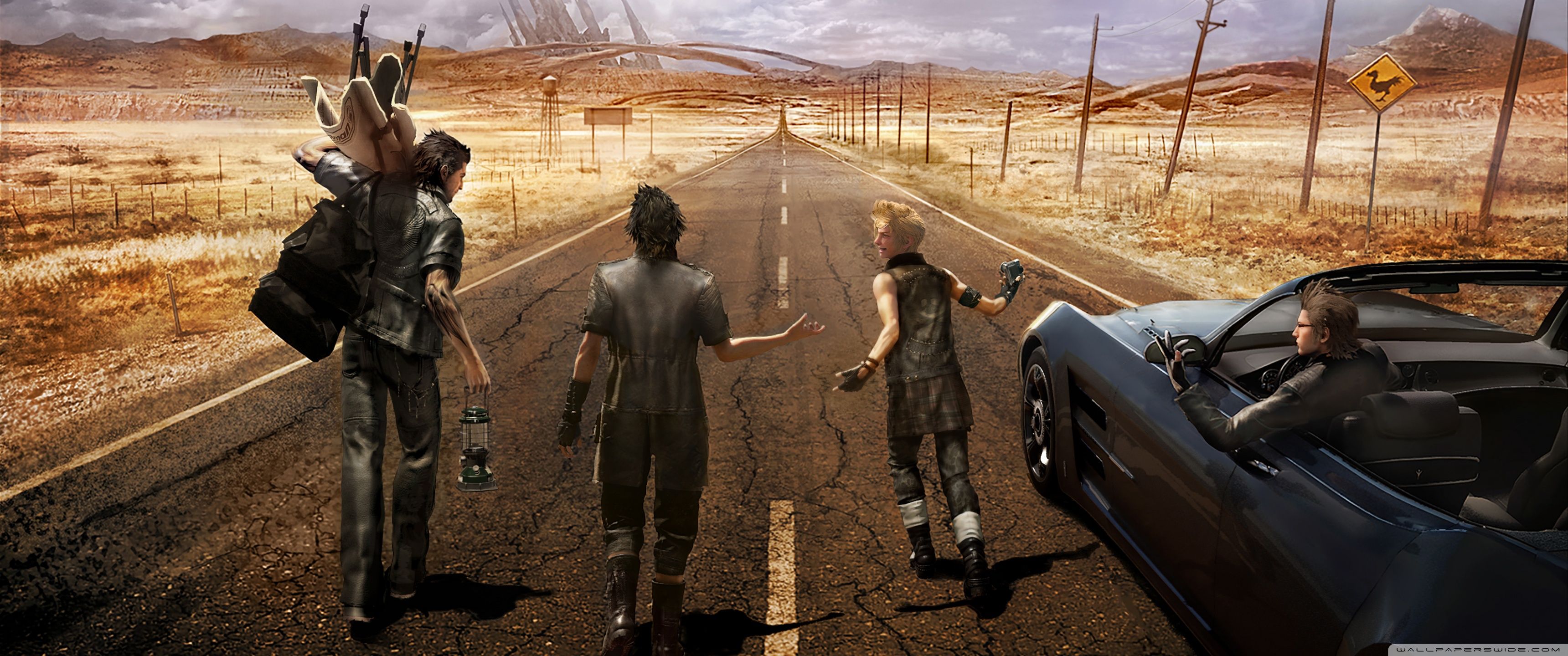3440x1440 Final Fantasy XV Video Game 4K UHD Wallpaper for UltraHD Desktop and TV : Widescreen and UltraWide Display