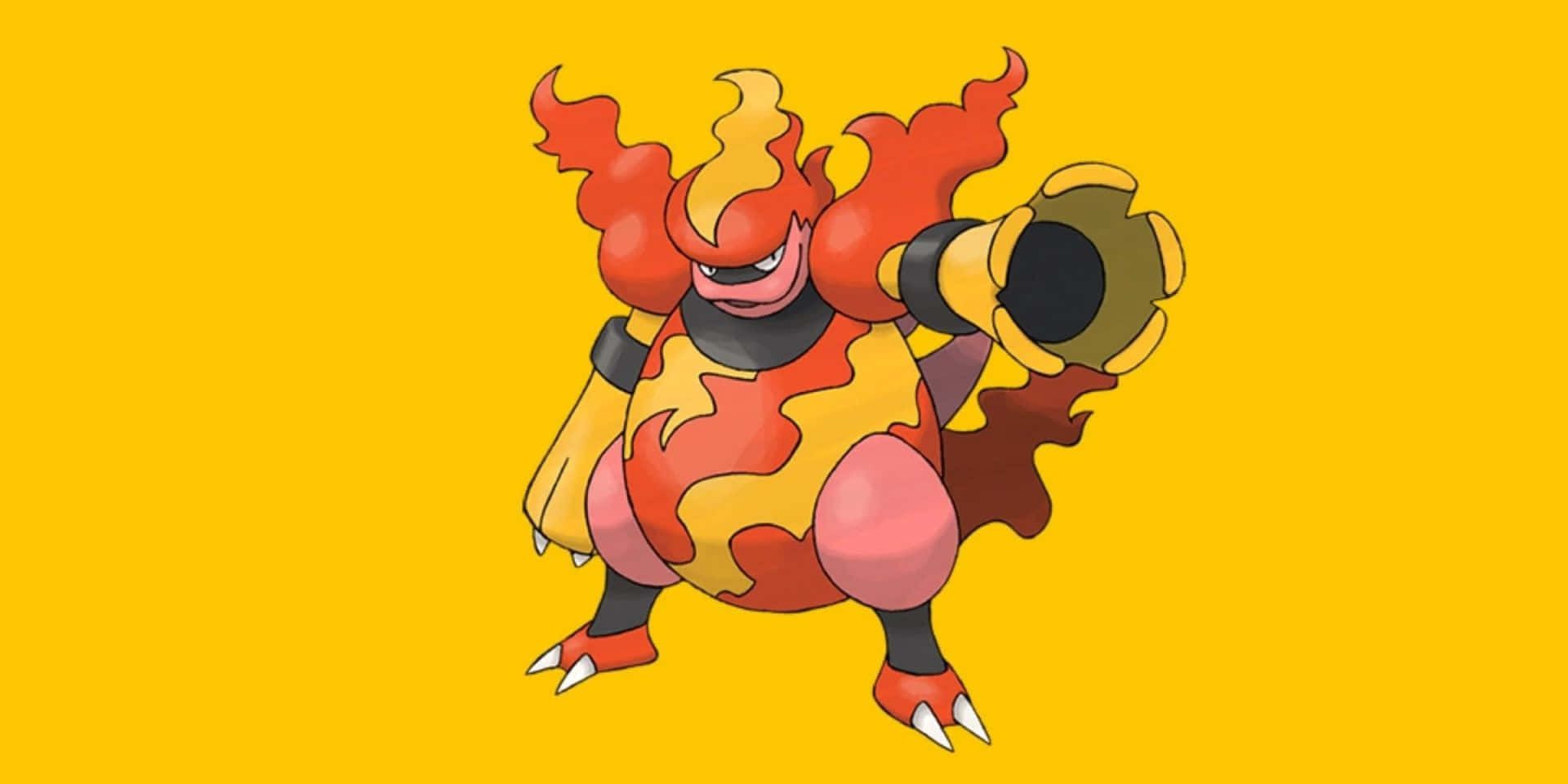 1920x960 Download Magmar Pokemon Fire Type Wallpaper