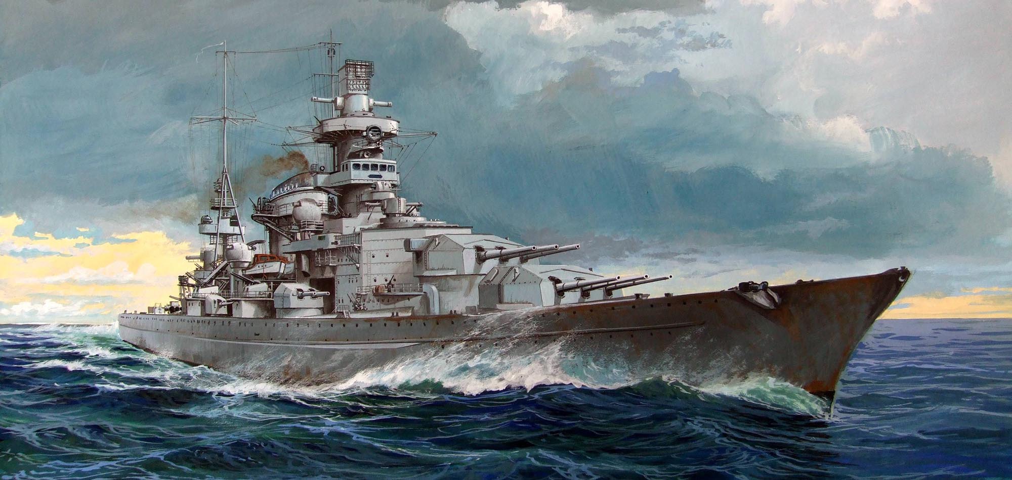 2000x950 KMS Scharnhorst: A Truly Cursed Warship from Nazi Germany?