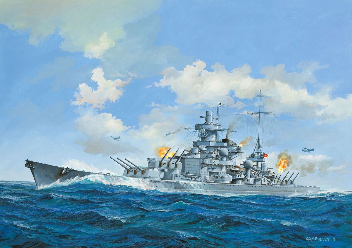 1200x845 Scharnhorst Revell 05037