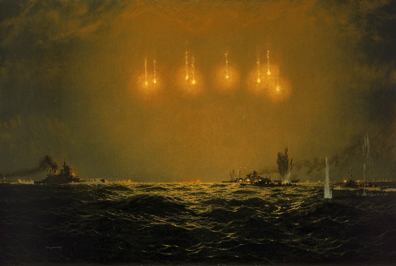 1280x860 Sinking of the Scharnhorst, 26 December 1943. Royal Museums Greenwich