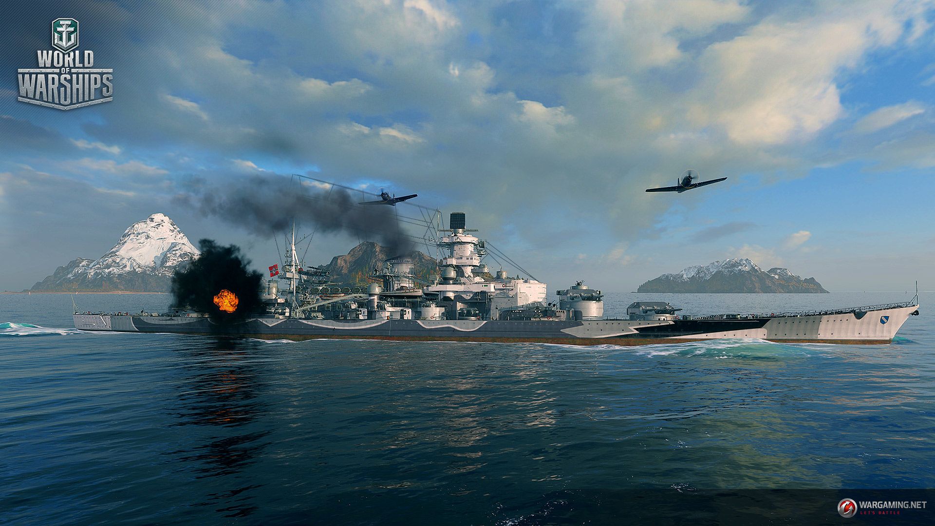 1920x1080 The Deutschland Raider Arrives!. World of Warships