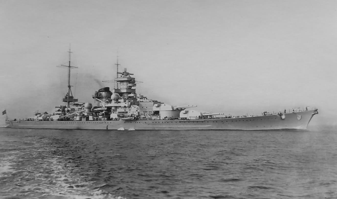 1378x814 German Battleship Scharnhorst's Journey