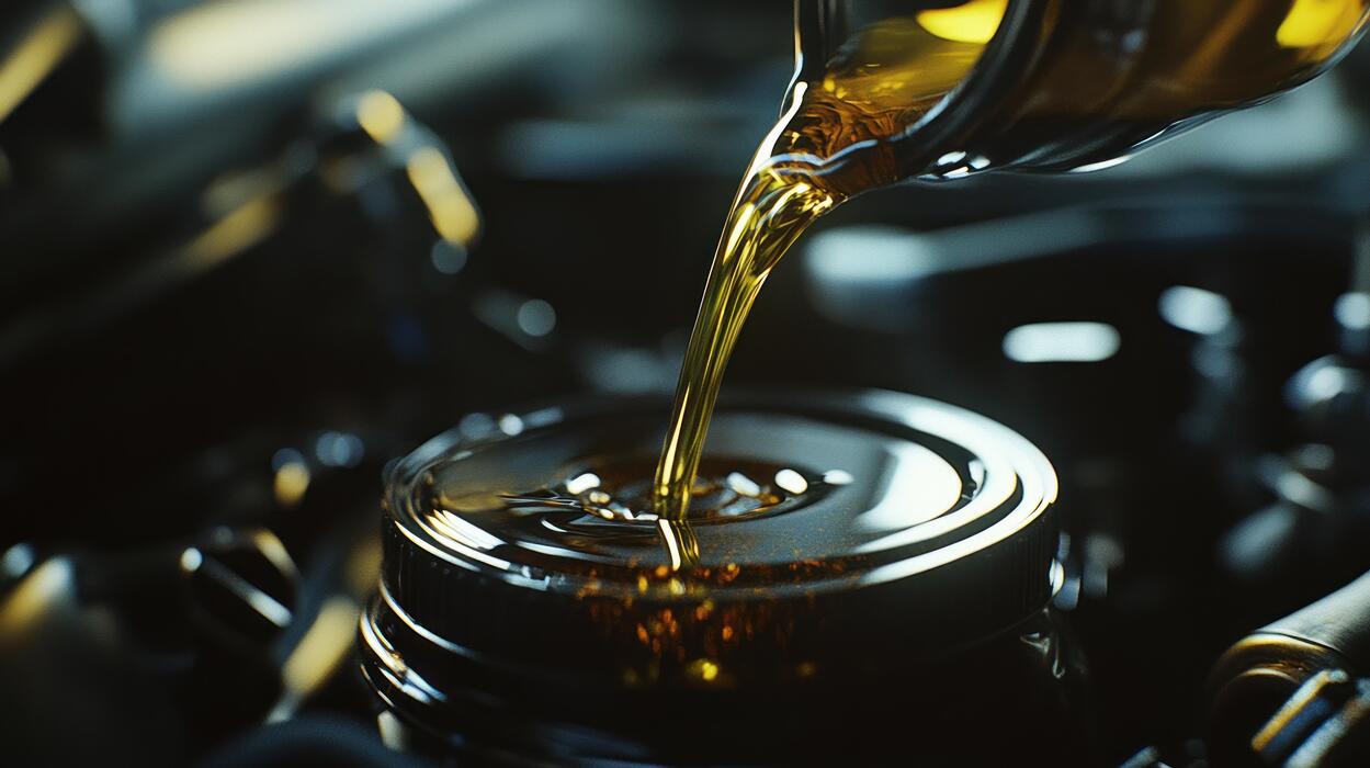 1249x700 Engine oil being poured