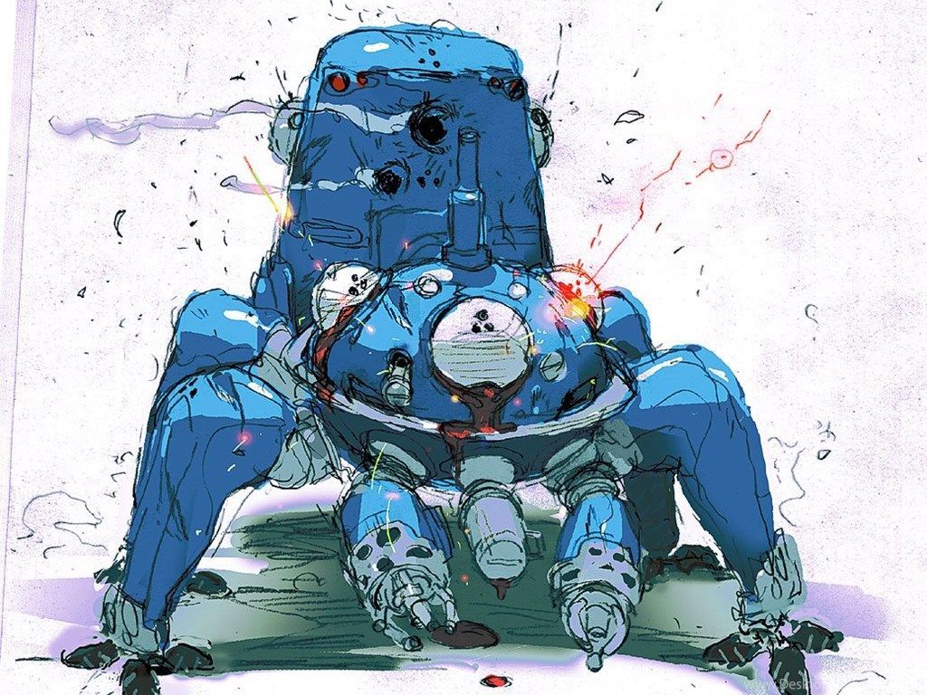 1024x768 Tachikoma Wallpaper