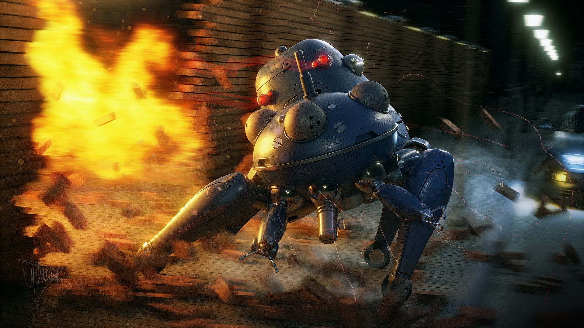 1920x1080 Tachikoma