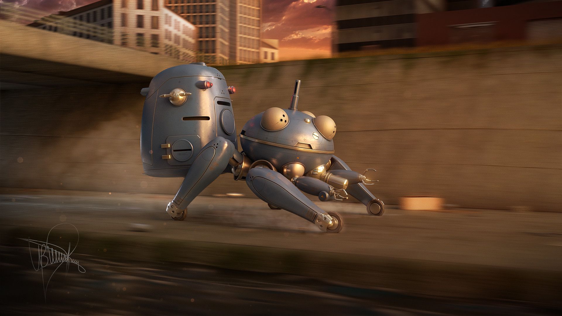 1920x1080 Tachikoma