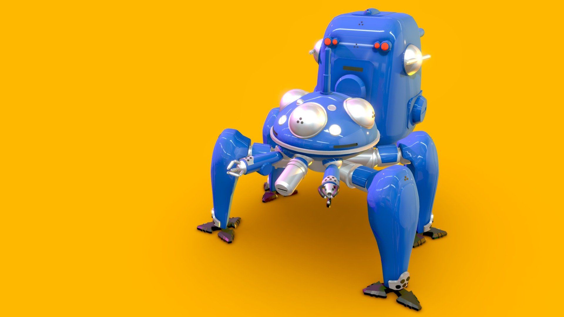 1920x1080 Ghost in the Shell Tachikoma Free 3D model by 2 3 1 2 2 5 [d4ebbb6]