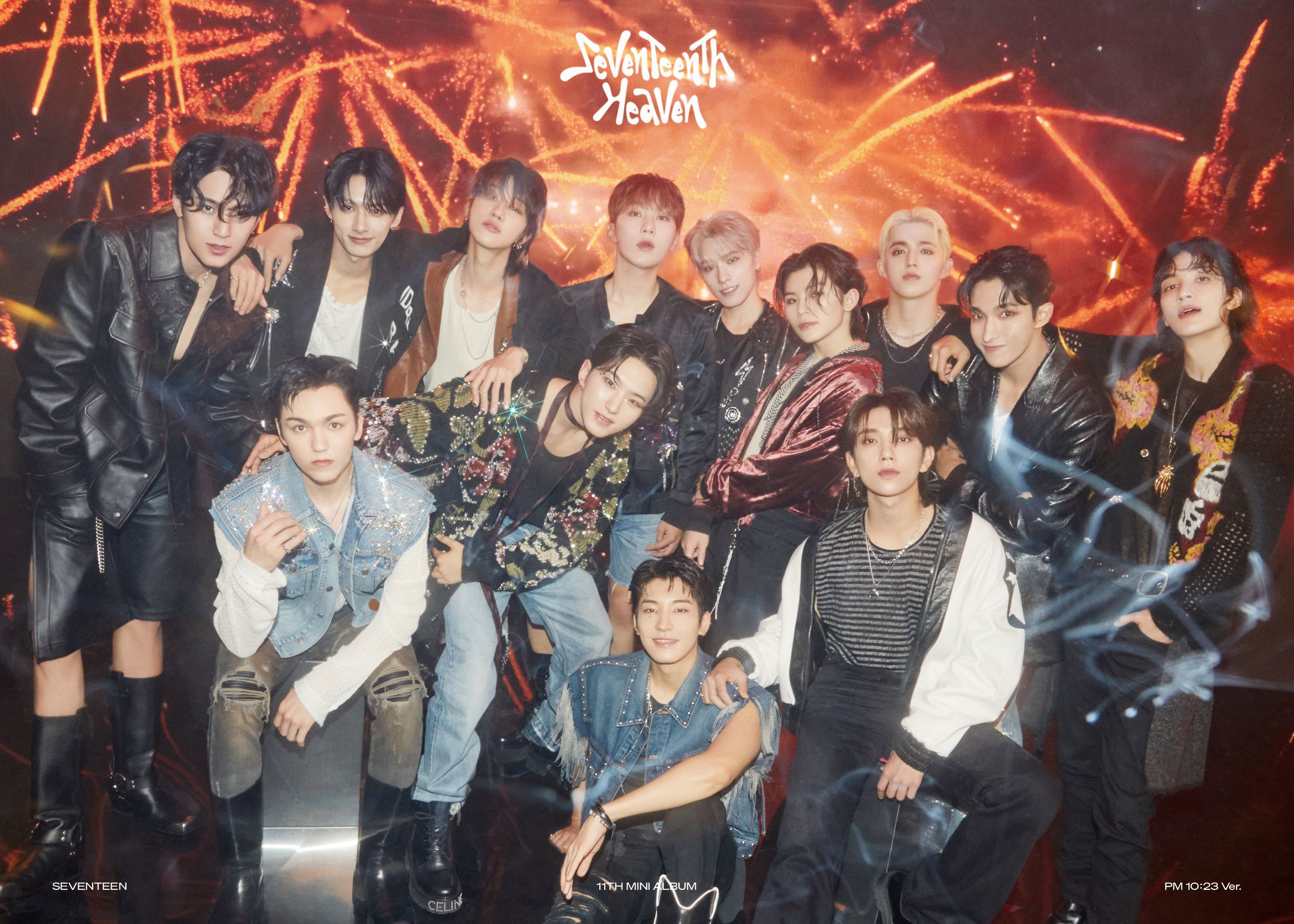 2917x2083 SEVENTEEN (세븐틴) 11th Mini Album 'SEVENTEENTH HEAVEN' Official Photo PM 10:23 Ver