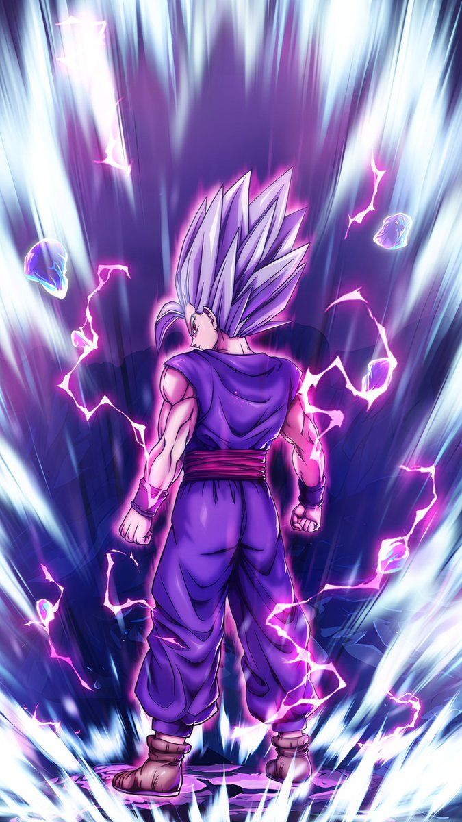 675x1200 ULTRA YEL Beast Gohan 4K Art, 4K PC Wallpaper, 4K Phone Wallpaper, & Profile Picture! #DBLegends
