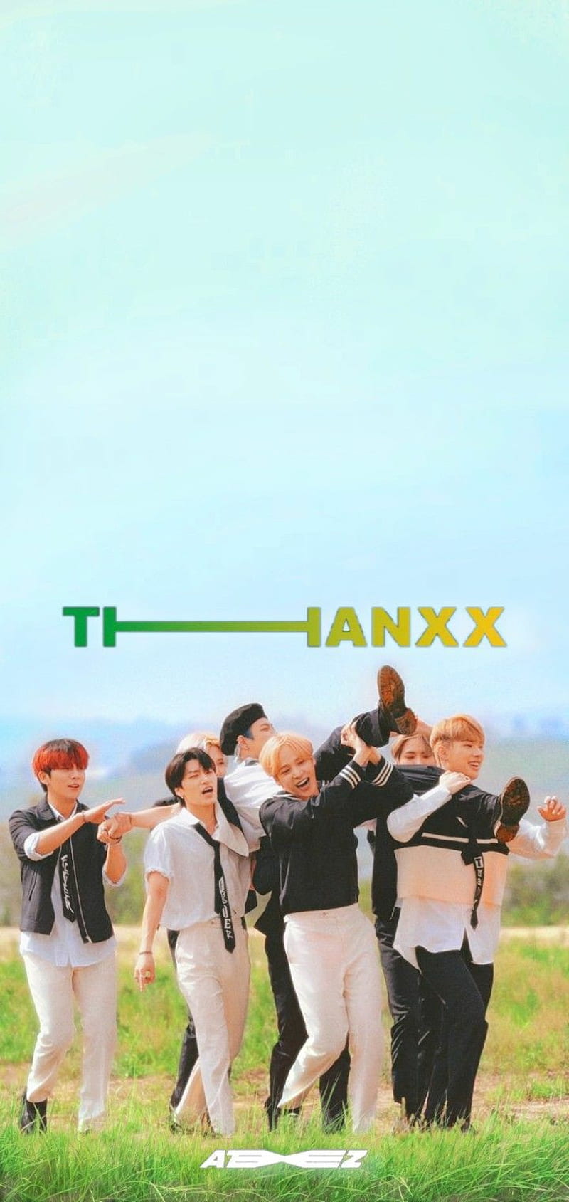 800x1689 THANXX by Ateez, kpop, HD phone wallpaper