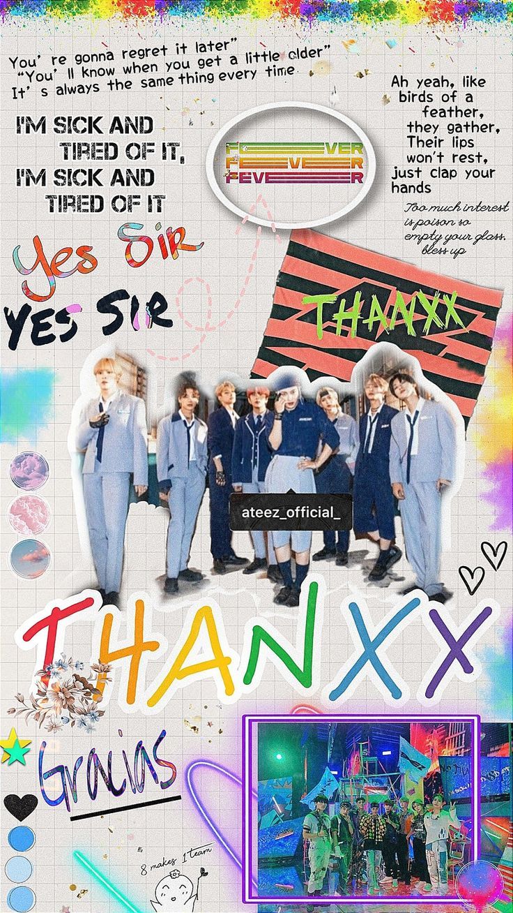 736x1308 Ateez Thanxx