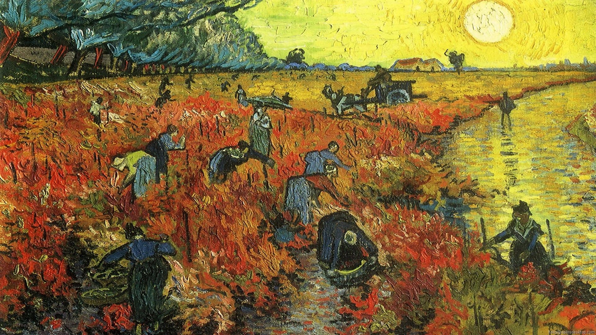 1920x1080 Van Gogh Paintings Wallpaper
