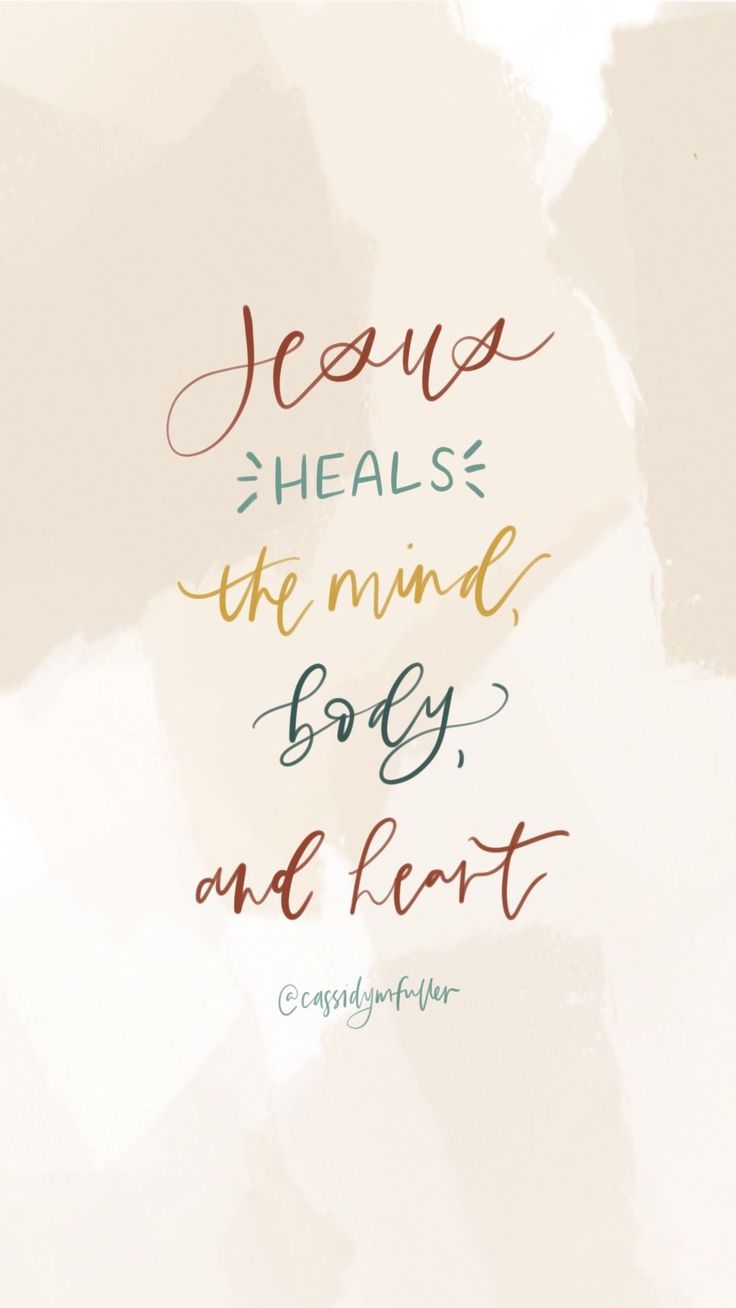 736x1308 Jesus is a Healer Wallpaper