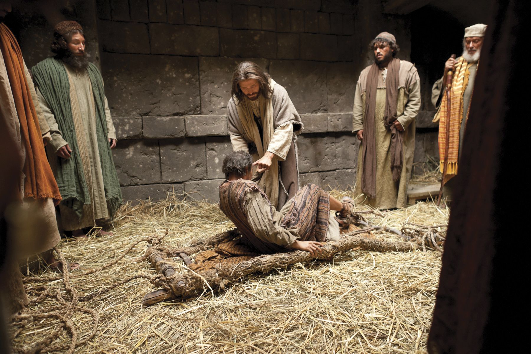 1800x1200 Jesus Doing a Miracle, HD Image Wallpaper