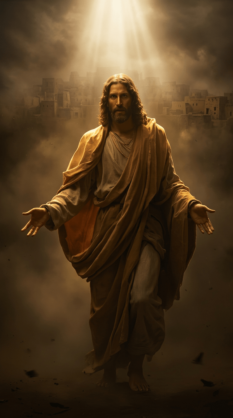 768x1376 Jesus Christ Mobile Wallpaper