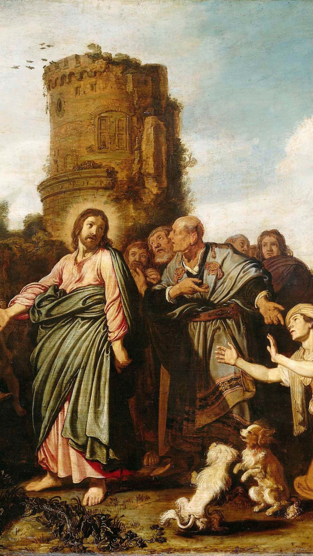 1080x1920 Download Come unto Jesus Christ and be Healed Wallpaper