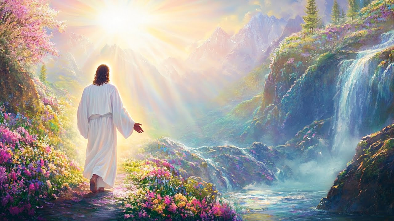 1280x720 Jesus Christ Forgives Your Soul Of Past Sins, Prepares For A Better Life Infinite Blessings