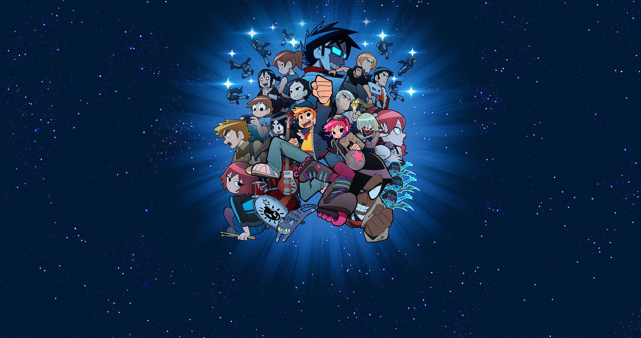 2048x1080 Scott Pilgrim Takes Off Cast, News, Videos and more