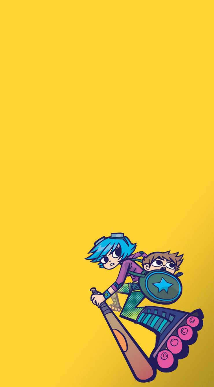 740x1334 Scott Pilgrim Takes Off Wallpaper