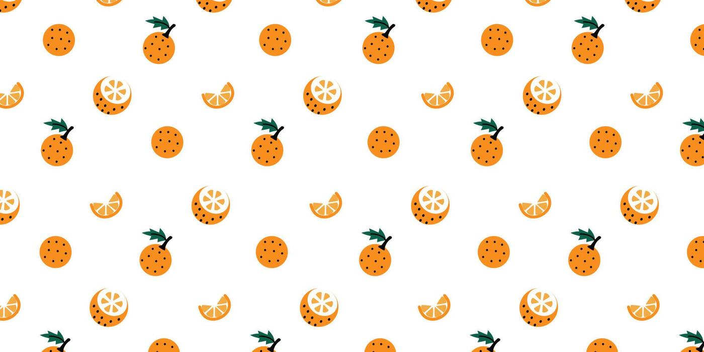 1400x700 Simple orange pattern for natural and tropical background concept. fresh orange wallpaper design