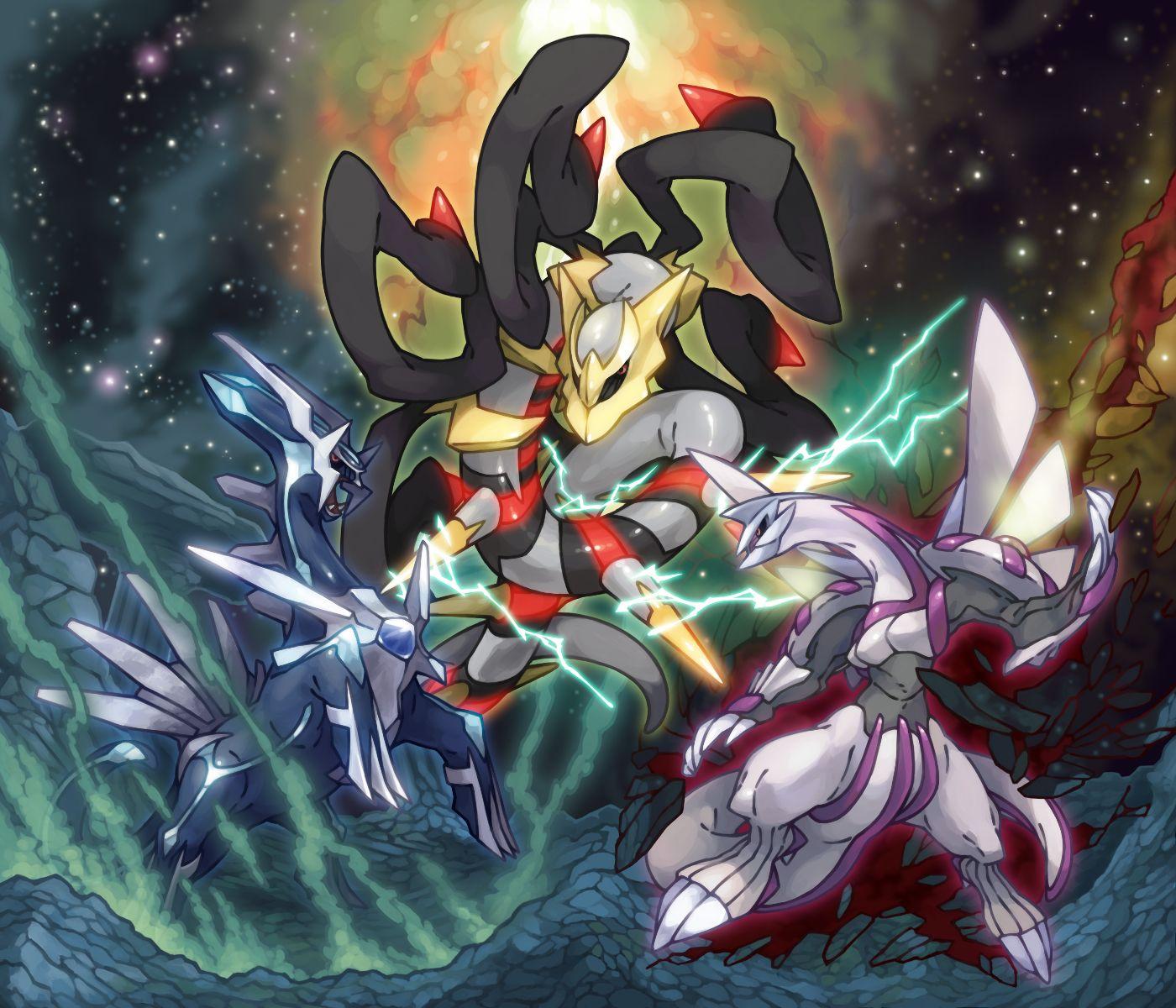 1400x1200 Pokémon Creation Trio Desktop Wallpaper