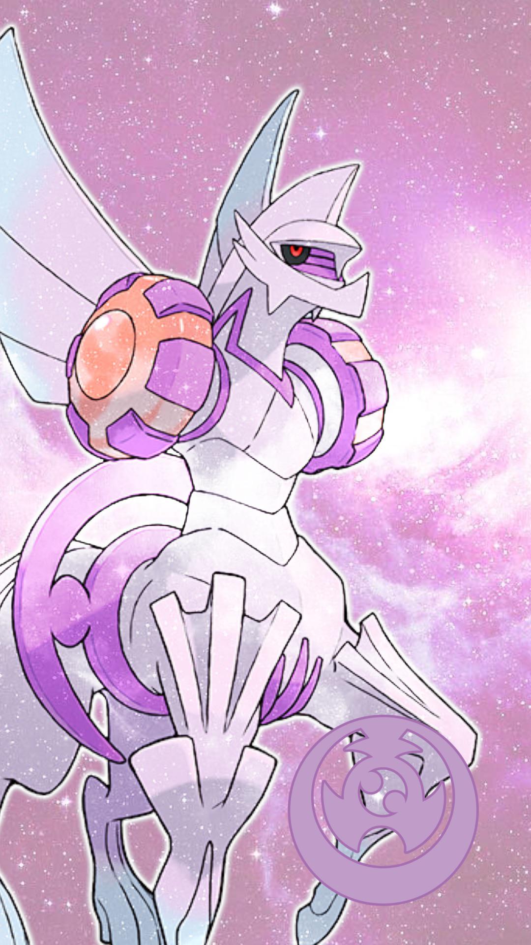 1080x1920 I made wallpaper of the creation trio + Arceus! If you want a desktop version, just ask and tell me the height + length