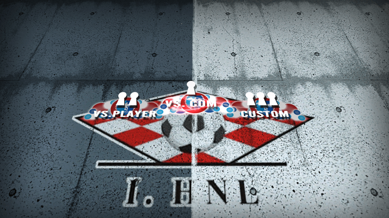 1280x720 Exhibition menu with new background image HNL Patch (for PES 2010) mod for Pro Evolution Soccer 2010