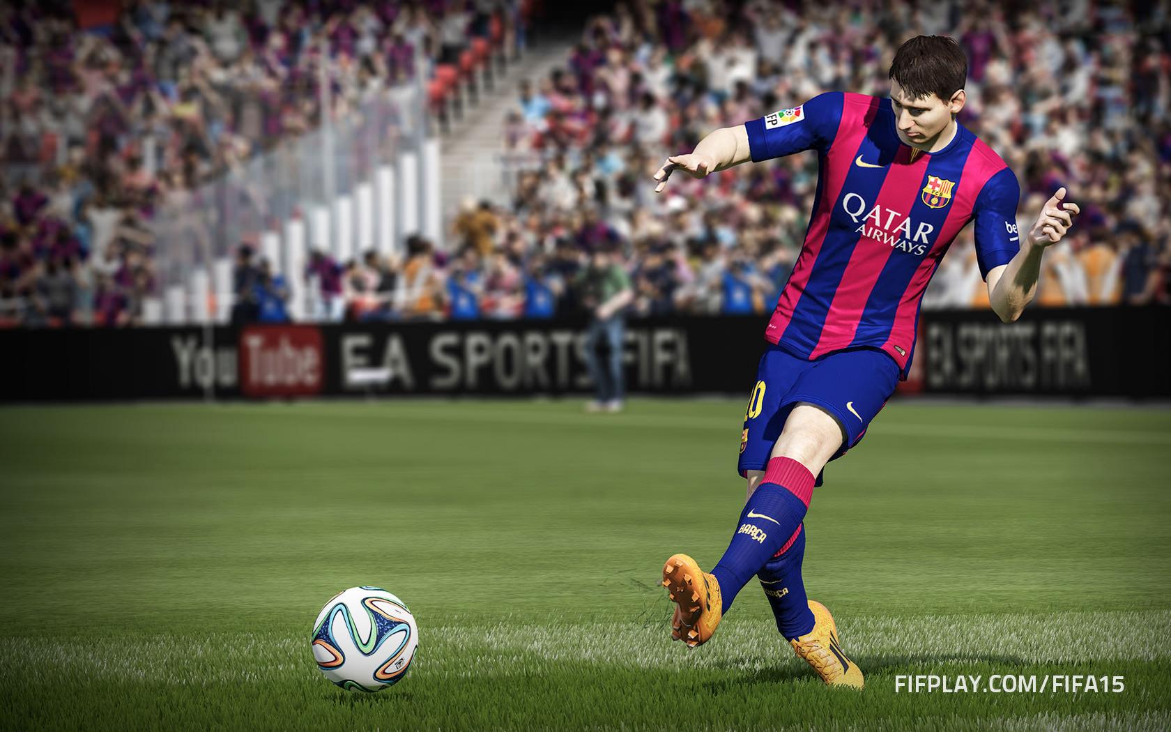 1680x1050 Messi PES Wallpaper