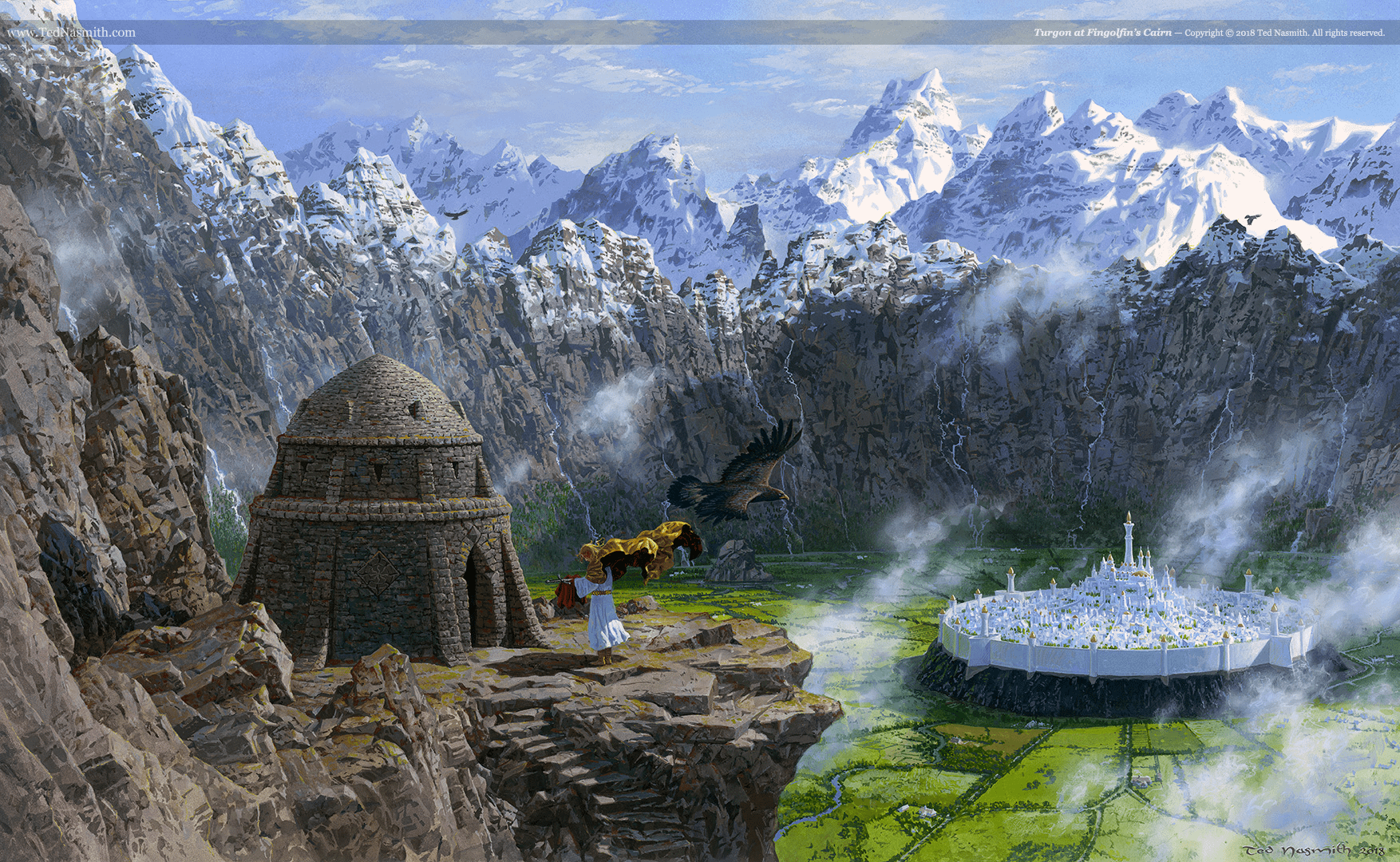1754x1080 Ted Nasmith : R LOTR_on_Prime