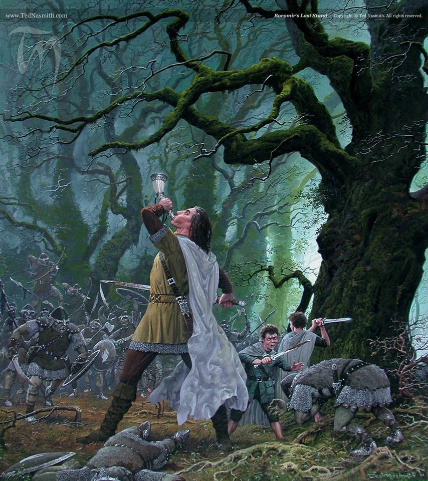 854x960 Boromir's Last Stan