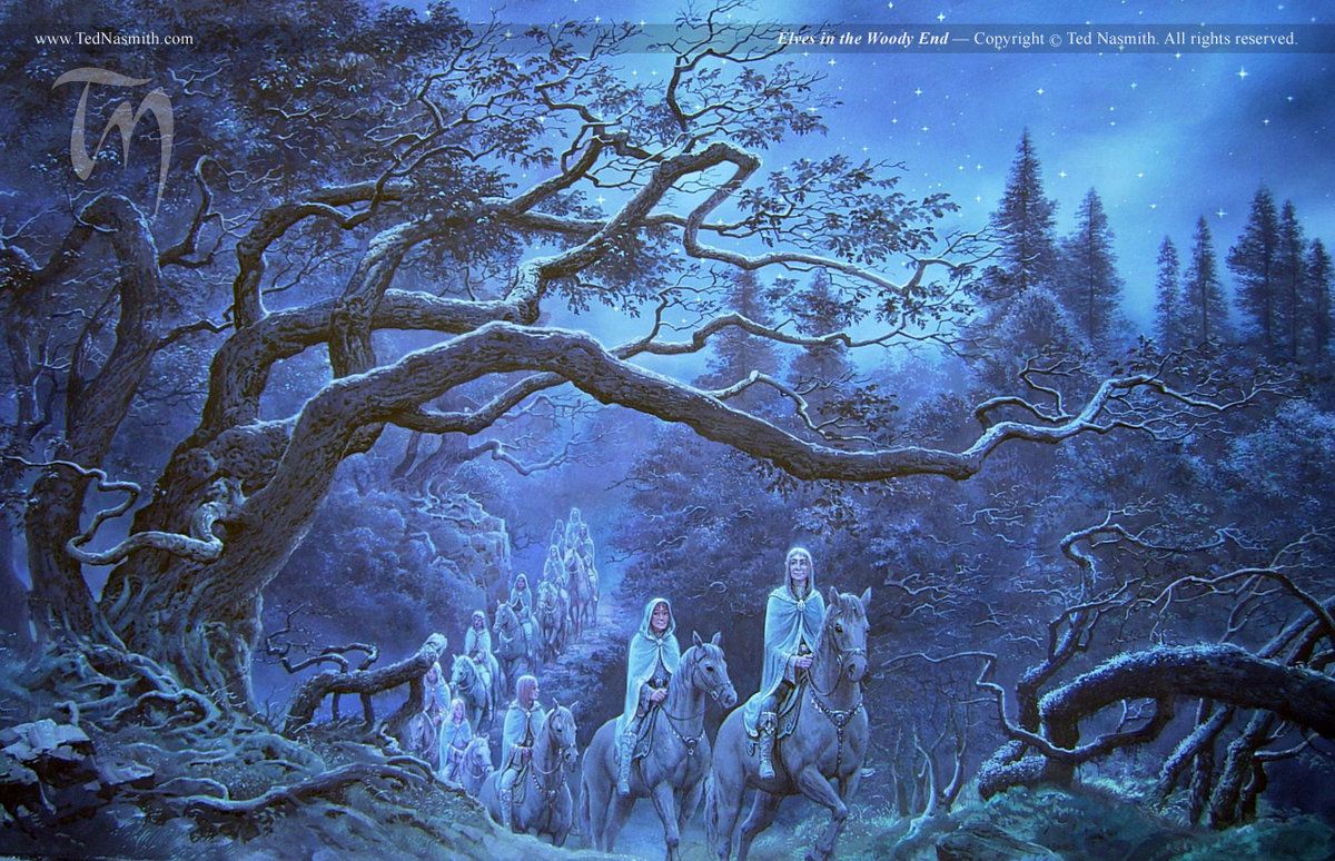 1200x774 When Evening in the Shire Was Grey