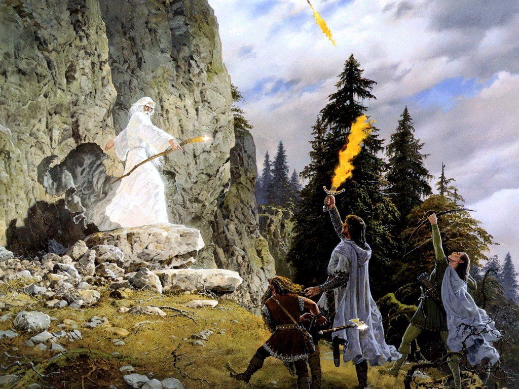 1024x768 Always On The Look Out For Non Jackson Lord Of The Rings Art, And Ted Nasmith Seems To Be A Good Source
