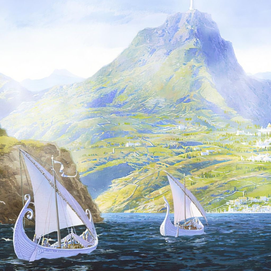 1024x1024 Steam Workshop::White ships from Valinor (Tolkien)