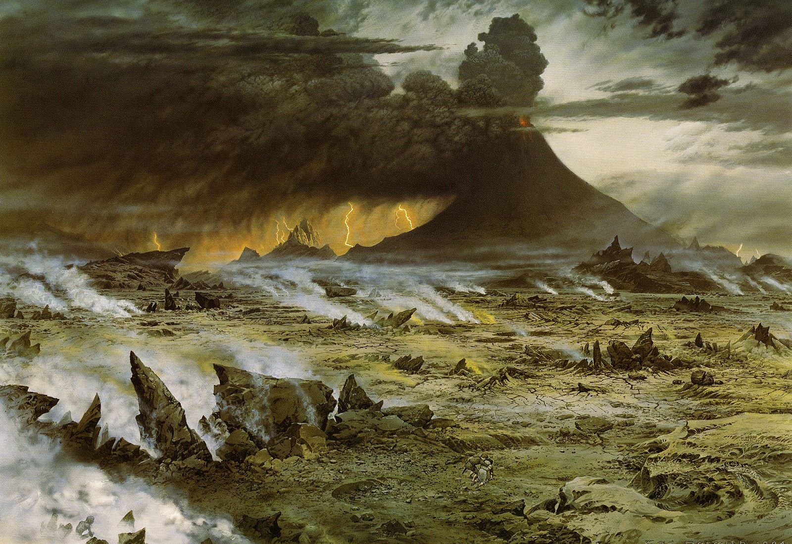 1600x1099 Ted Nasmith_the Complete Guide To Middle Earth_across