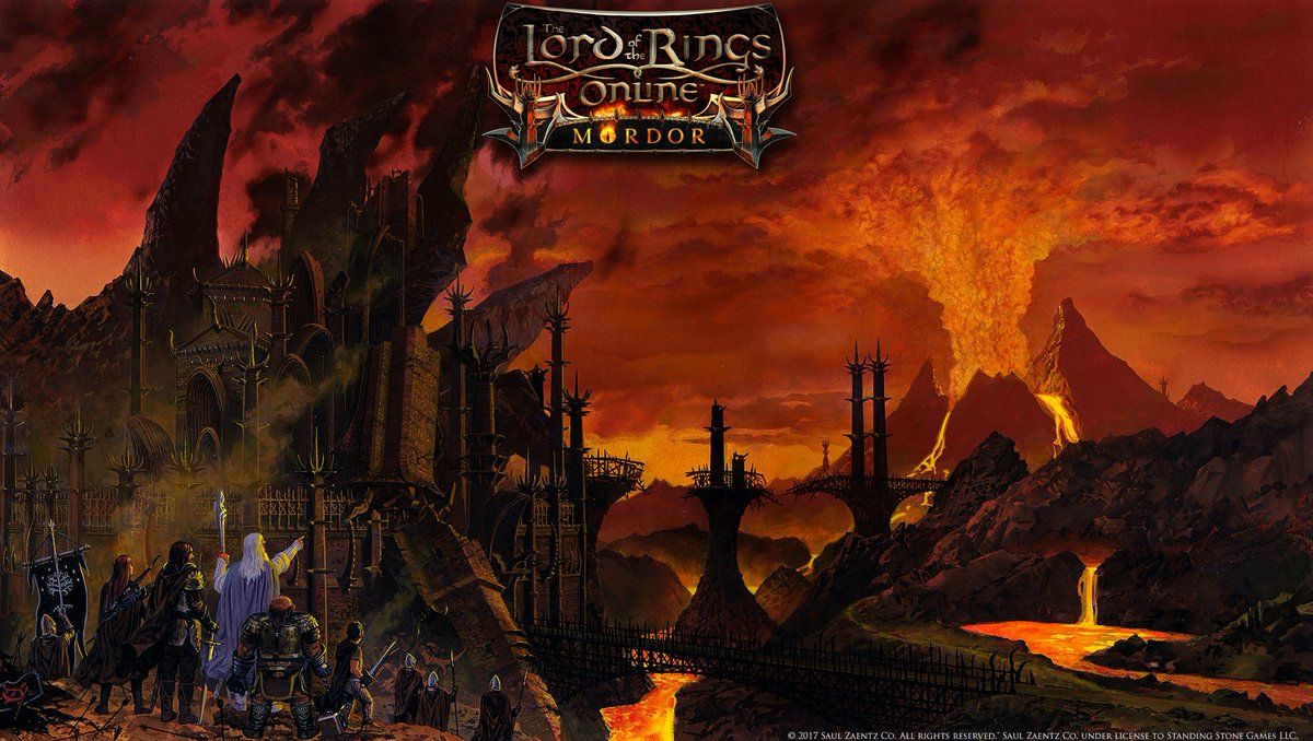 1200x678 Artist Ted Nasmith writes about painting our Update 20 and Mordor key art and more! #LOTRO